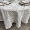 Damask Jacquard tablecloth "Orient" beige and cream