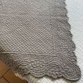 Table runner, Boutis fashion "Morphée" taupe