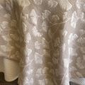 Damask Jacquard tablecloth "Phuket" beige and cream