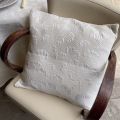 Provence Jacquard cushion cover "Phuket" cream color