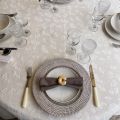 Damask Jacquard tablecloth "Phuket" cream