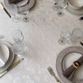 Damask Jacquard tablecloth "Phuket" cream