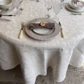 Damask Jacquard tablecloth "Phuket" cream