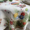 Tessitura Toscana Telerie, nappe en lin "Air Christmas"