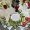 Tessitura Toscana Telerie, rectangular linen tablecloth "Greeson"