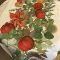 Tessitura Toscana Telerie, linen table runner "Garland Glee"