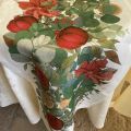 Tessitura Toscana Telerie, linen table runner "Garland Glee"