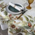 Tessitura Toscana Telerie, rectangular linen tablecloth "Ballotta"