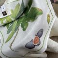 Linen kitchen towel "Figues" Tessitura Toscana Telerie