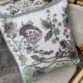 Decorative linen cushion "Biloba" Tessitura Toscana Telerie