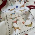 Linen kitchen towel "Best friends Cani" Tessitura Toscana Telerie