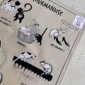 Cotton kitchen towel "La Gourmandise" Dubout