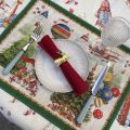 Set of 2 placemats "Mymat" Air Christmas by Tessitura Toscana Telerie