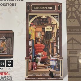 Maison miniature "Bookstore Shakespeare" Booknook