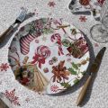 Michel Design Works "Peppermint" Melamine Casual dinner plate