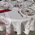 Michel Design Works, lot de 4 petites assiettes "Peppermint"