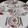 Michel Design Works, lot de 4 petites assiettes "Peppermint"