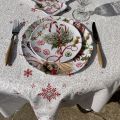 Michel Design Works, lot de 4 petites assiettes "Peppermint"