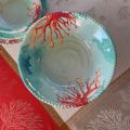 Melamine salad bowl 30cm Corail