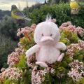 Peluches Bukowski - Caneton Baby Quack rose