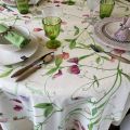 Tessitura Toscana Tellerie, linen tablecloth "Petites Pois"