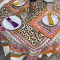Tessitura Toscana Telerie, rectangular linen tablecloth "Jurta"