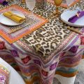 Tessitura Toscana Telerie, rectangular linen tablecloth "Jurta"