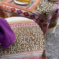 Tessitura Toscana Telerie, rectangular linen tablecloth "Jurta"