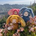 Peluches Bukowski - Ziggy colorful rabbit rose