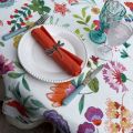 Tessitura Toscana Tellerie, square coton tablecloth "Carel
