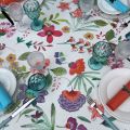 Tessitura Toscana Tellerie, square coton tablecloth "Carel