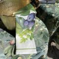Nappe rectangulaire en coton "Figues"