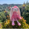 Barbara Bukowski - Rabbit ballerina "Zoe" creme