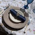Rectangular coated cotton tablecloth "Melisa"