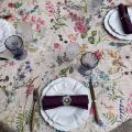 Rectangular coated cotton tablecloth "Venus"