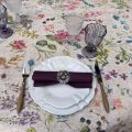 Rectangular coated cotton tablecloth "Venus"