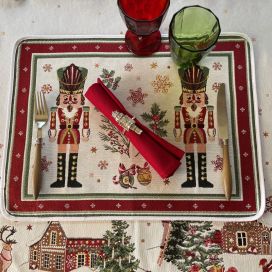 Set de table Jacquard "Casse-Noisette" Tissus Toselli, Nice