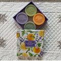 Box of four perfumed soaps