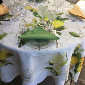 Tessitura Toscana Tellerie, linen tablecloth Demetra"