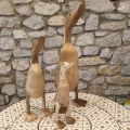 Mrs Goose, Bamboo and teak, Medium Size
