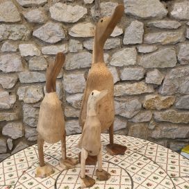Mrs Goose, Bamboo and teak, Small Size