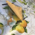 Tessitura Toscana Tellerie, linen tablecloth "Limoncello"