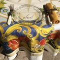 Tessitura Toscana Telerie, rectangular linen tablecloth "Borea"