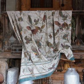 Grand Foulard - Mezzeri - BUBO - Tessitura Toscana Telerie