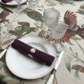 Tessitura Toscana Tellerie, rectangular linen tablecloth "Bubu"