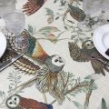 Tessitura Toscana Tellerie, square linen tablecloth "Bubu"