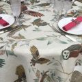 Tessitura Toscana Tellerie, square linen tablecloth "Bubu"