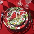 Michel Design Works - "Holidays Treats" Melamine Casual dinner plate