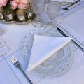 Cotton table napkin "Coucke" plain white