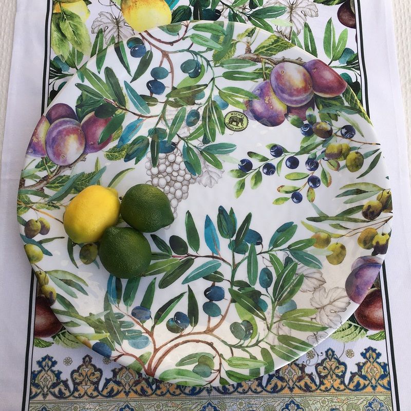 Tuscan Grove Set of 4 Michel Design Works Turkish Cotton Placemats